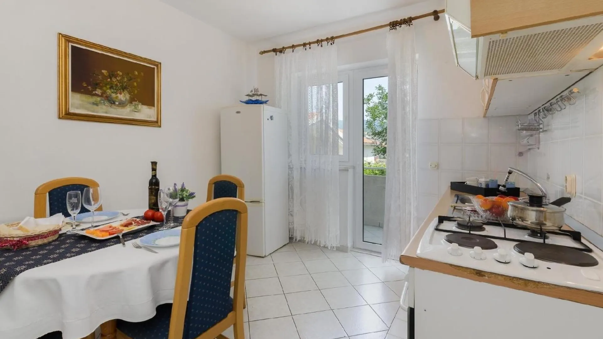 Apartmán Ferienwohnung Fuer 3 Personen Ca 40 Qm In Novi Vinodolski, Kvarner Bucht Crikvenica Und Umgebung
